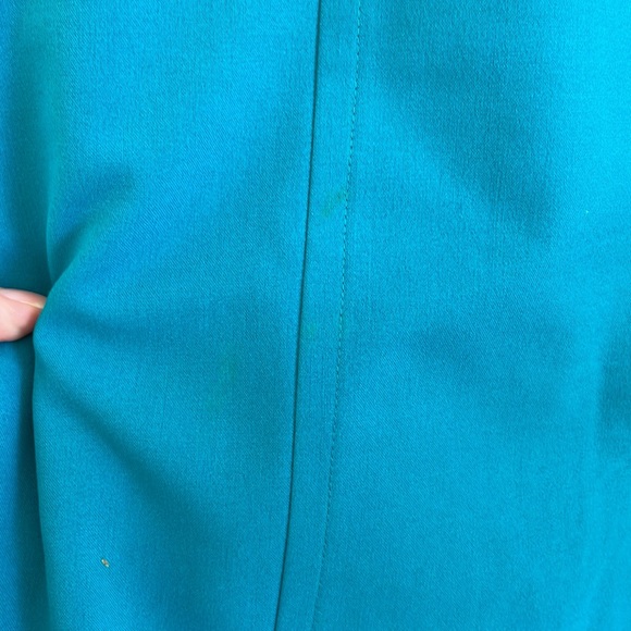 Sleeveless teal dress - Picture 7 of 7